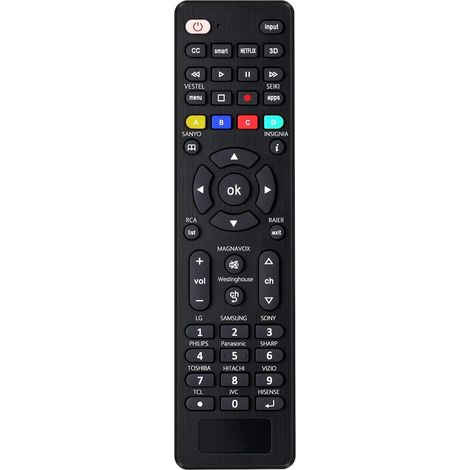 Mando a distancia universal para televisores inteligentes Samsung, LG, Sony, Panasonic, Haier, Toshiba y Philips. (1/5)