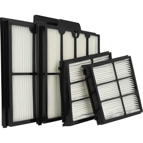 vhbw 4x Filtres H11 compatible avec Dolphin Explorer E30, E70, E50 aspirateur, nettoyeur piscine - Coussinets