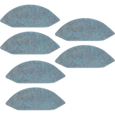 6-teiliges Wischmopp-Set für Ecovacs Deebot Ozmo U2 DGN22 U2 Pro (1/4)