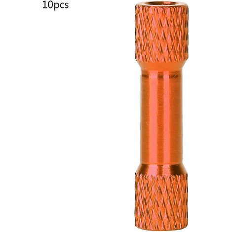 10 Stück Abstandshalter M3x25mm aus eloxierter Aluminiumlegierung mit Innengewinde, ausbalanciert für Quadcopter