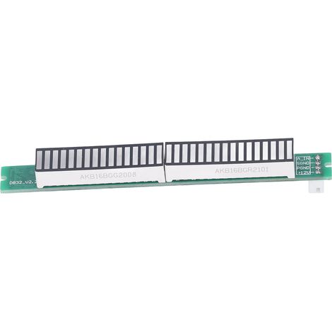 Soundaktivierter LED-Lichtstreifen mit Rhythmusfunktion, 32-stelliger Anzeige, 2 Modi, einfache Einrichtung, Heimdekoration (1/5)