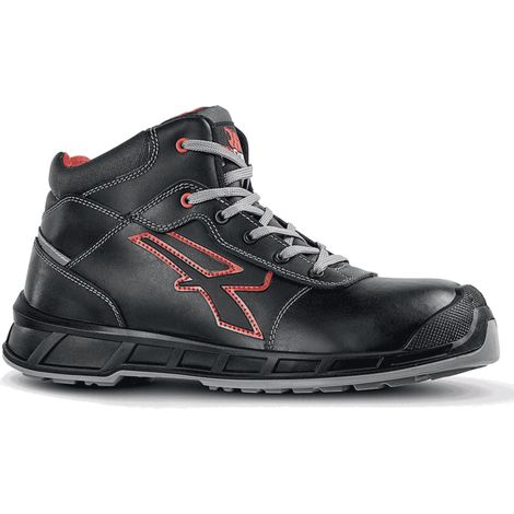 Scarpe antinfortunistiche U Power Sting S3S Nero/Rosso 42