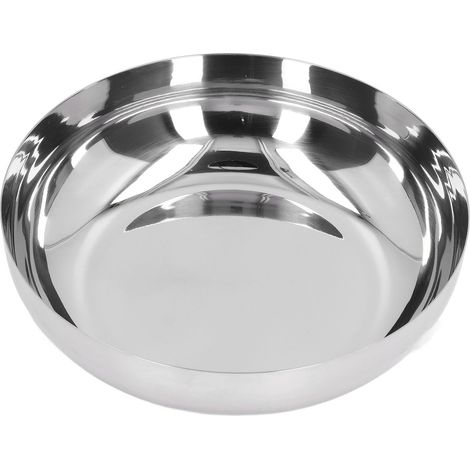 Bol en Acier Inoxydable 304, Facile à Nettoyer, Gain de Place, Design Élégant pour Cuisine et Pâtisserie