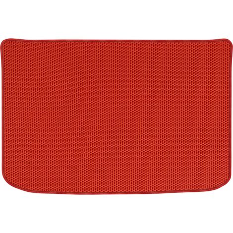 Tapis de coffre alvéolé en EVA rouge pour Chrysler Crossfire Coupé (2003-2007) (1/5)