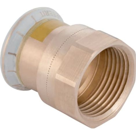 Geberit Mapress Rame Raccordo di transizione con filetto interno (Gas), DN 20, dø 22 mm, 34687
