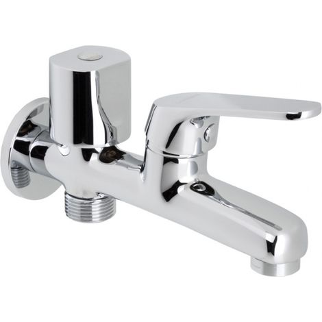 GENEBRE 1024 04 Grifo Doble Combinable 1/2"-3/4 Y Aireador - ref: 1024 04 (1/3)