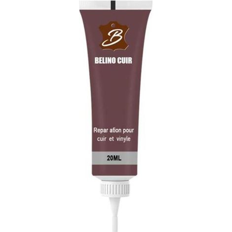 Gel de réparation de cuir pour accessoire de réparation de cuir de siège de maison et de voiture 20 ml, marron, 10 2 cm-Ywey (1/4)