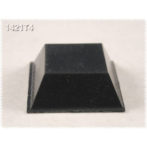 Hammond Electronics 1421T4 Gerätefuß selbstklebend, rund Schwarz (Ø x H) 20.5 mm x 7.6 mm 24 St.