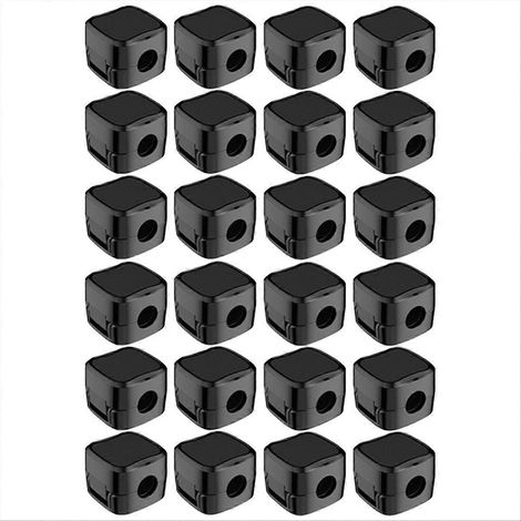 24 magnetische Kabelmanagement-Clips, Kabelorganisatoren mit Magneten – Modell B (1/5)