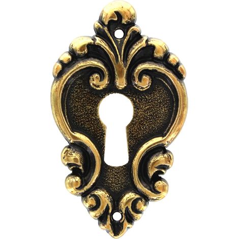 50PZ BOCCHETTA ANTICHIZZATA ART.30730 MM.29X50 ORO VALENZA (1/2)