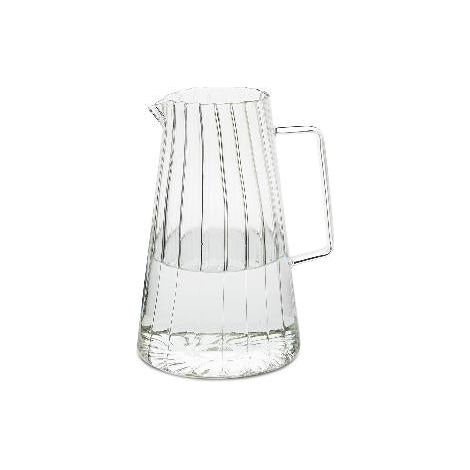 ANDREA HOUSE MS25011 Jarra Vidrio Stripes 1L Ø12,5X20Cm - ref: MS25011