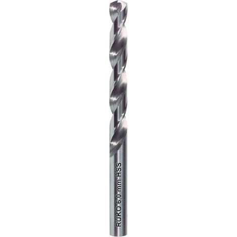Foret taillé meulé HSS-G DIN 338 5,5 mm Boîte de 10 - 214055 - RUKO - RUKO GmbH