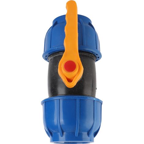 Raccord de tuyau PE 63 mm, vanne à bille, raccord de tuyau d'eau, accessoires de robinetterie (1/5)