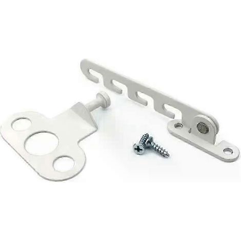Ensemble de 2 limiteurs d'ouverture pour fenêtres à battants, sécurité et ventilation, loquets anti-claquement pour portes, installation facile. (1/5)
