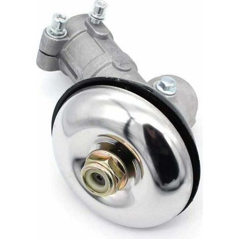 Ingranaggio angolare da 26 mm per decespugliatori, testina di ingranaggi universale per decespugliatori, ingranaggio per tagliaerba/motoseghe (26 mm, 7 denti, rotondo) - Crezuo