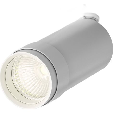 Spot rail monophasé blanc 12W 3000K Focus Zoom Maytoni (1/4)