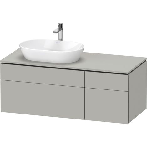 Lavabo de consola Duravit L-Cube, suspendido, incluye placa de