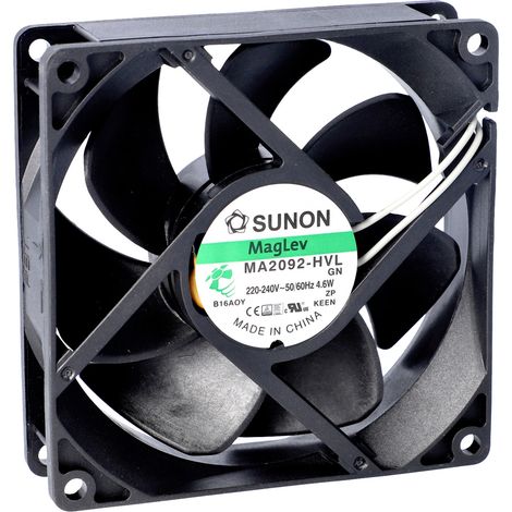 Sunon CF2092HVL-1000U-999 Axiallüfter 230 V/AC 88.32 m³/h (L x B x H) 25 x 92 x 92 mm