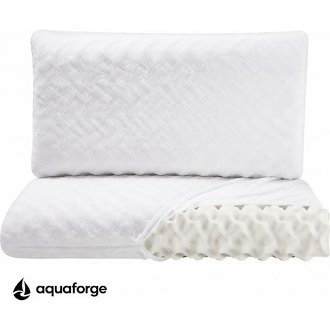 Almofada Cervical Ergonómica Látex Respirável 30 x 50 cm (1/5)