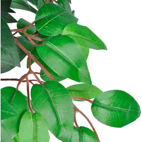 vidaXL Árbol/ Planta de ficus artificial en maceta, 110 cm (1/2)