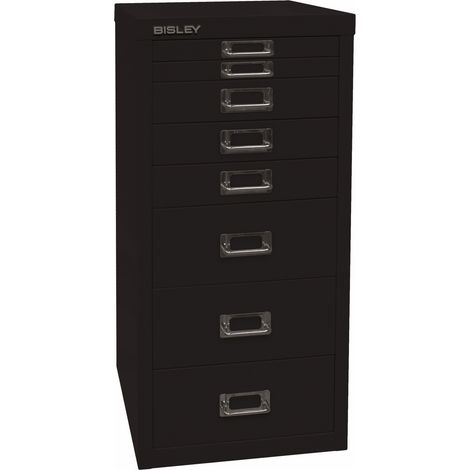 BISLEY MultiDrawer Schubladenschrank Schwarz