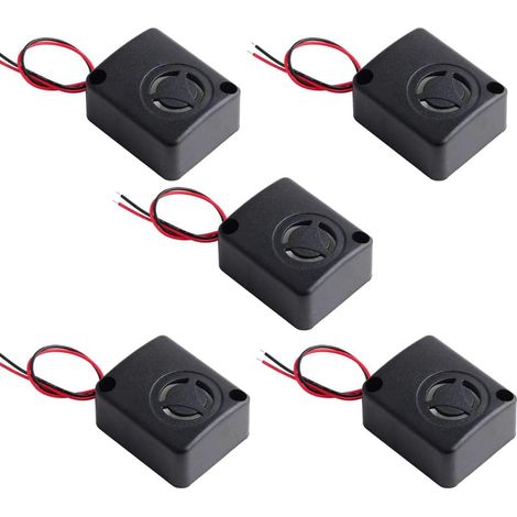 5 x 12V Active Piezo Buzzer Sound 110dB DC 6-15V Speaker (1/5)