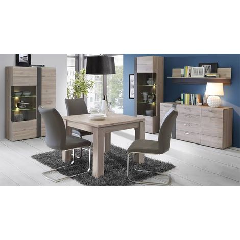 Comedor completo LOCAN roble (1/5)