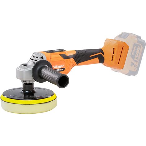 Pulidora Villager VLN 4020, cuerpo de 18 V, 150 mm, 500-3000 rpm, pantalla LCD. (1/5)