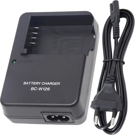 Chargeur de Batterie Compatible avec X100VI, X100V, X100F, X-A5, X-A10, X-E4, X-Pro2, X-Pro3, X-T1, X-T2, X-T3, X-T10, X-T20, X-T30, X-T30 II Appareil Photo (1/5)
