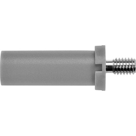 Schützinger SFK 8465 Ni / M4 / 7 / GR Connecteur à visser à ressort de sécurité gris 1 pc(s) Y127542 (1/2)
