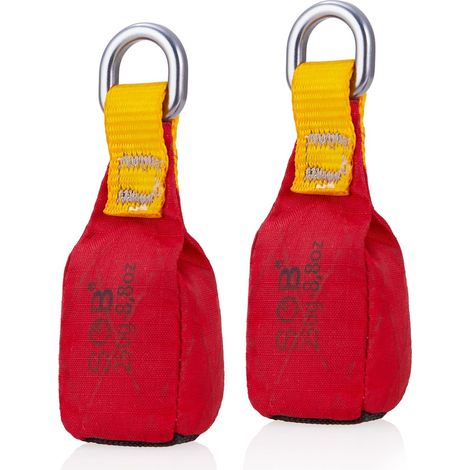 Sac de Lancer Poids pour Arboristes et Escalade - Lot de 2 avec Anneau en D, Pochette Polyvalente pour Rochers et Arbres (Sandbag d’Escalade) (1/5)