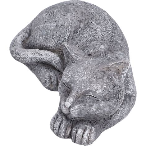 Stèle Commémorative pour Chats et Chiens en Résine Imitation Pierre - Décoration Jardin et Pelouse, Type B Couleur Roche