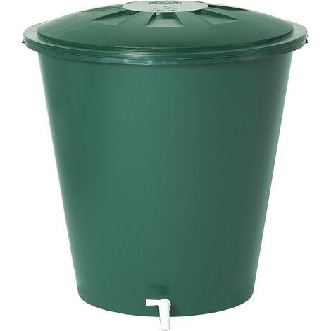 Garantia Regentonne 210 l Kunststoff Regenwassertonne Regenbehälter Regentank (1/4)
