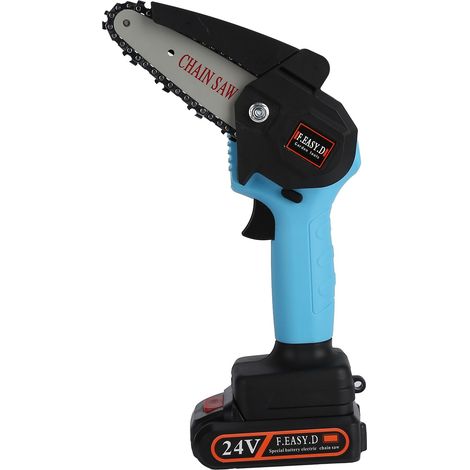 Tronçonneuse électrique sans fil 4 pouces, grande ouverture, rechargeable, outil de jardin, prise UE 100-240 V