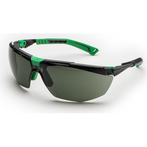 Lunettes de protection Univet 5X1, Vert, Polycarbonate, anti-buée, Protection UV ( Prix pour 1 ) (1/6)