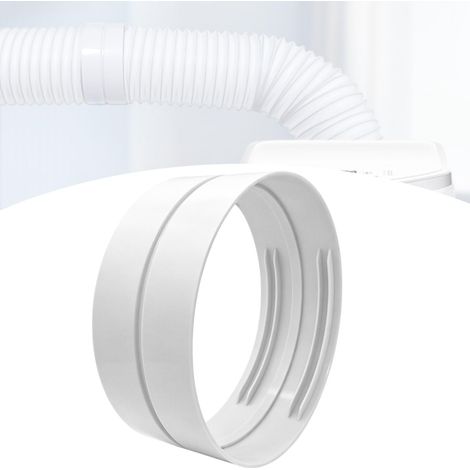 Raccord Tuyau Climatiseur Mobile 150mm,Tuyau Climatiseur Mobile Adaptateur Adaptateur Tuyau Climatiseur Mobile, Flexible en PVC pièces et Accessoires pour Climatiseur (1/5)