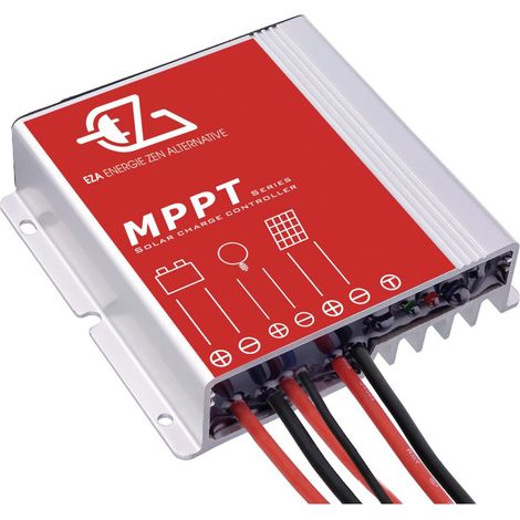 EZA Régulateur Solaire MPPT Bluetooth 10A pour Panneau Solaire (1/2)