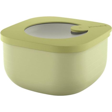 GUZZINI CONTENITORE ERMETICO 450CC 'STORE&MORE BIO' PER FRIGO/FREEZER/FORNO A MICROONDE VERDE AVOCADO (1/4)