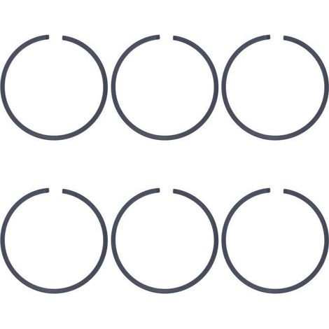 38 mm segments de piston Pour Tronçonneuse Husqvarna 136 137 141 142 36 41 (épaisseur 1,5 mm) (1/4)