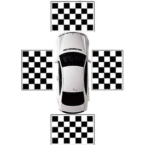Chiffon De Calibration - Pour Systeme Dvr Panoramique 360 Degres - Pour Reglage Camera Voiture - 4 Unites (1/5)