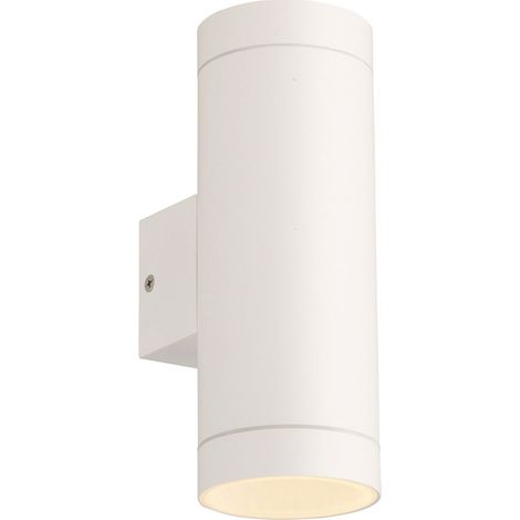 Applique murale Daniel II, douille GU10, IP44, blanc