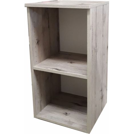 LIBRERIA 2 RIPIANI 60X28XH75CM ROVERE WELLINGTON C