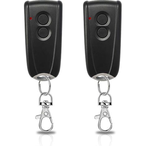 Émetteur Portatif de Garage pour EcoStar 433,92MHz Télécommande Portail Garage à 2 Canaux pour RSC2-433 RSE2-433 RSZ1-433 Liftronic 500 700 800, Portronic D2500 D5000 S4000 (1/5)