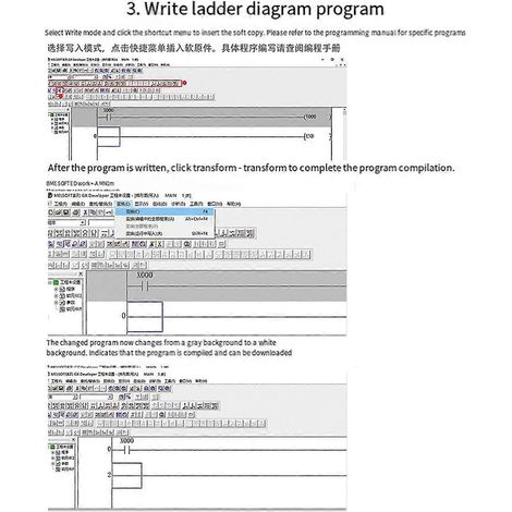SPS-Modul für 12 Eingänge, 8 Ausgänge, Transistorversion