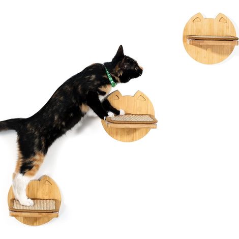 Lot de 3 Murs d'escalade pour chat Échelle de chat Mur d'escalade (1/5)