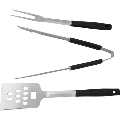 Werkzeugsatz Strend Pro Grill, zum Grillen und Braten, Edelstahl, 3-teilig (1/3)