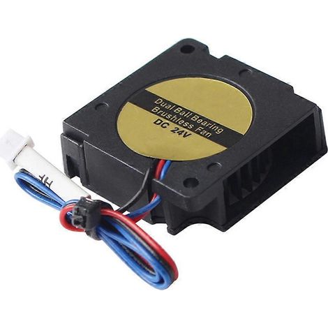 SV08 24V 3010 Ventilador de refrigeración turbo hidráulico de doble rodamiento de bolas para extrusora radial, alta velocidad de 15.000 rpm.