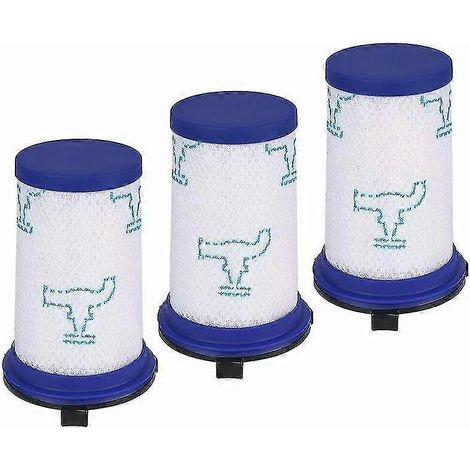 Lot de 3 filtres de rechange pour aspirateur sans fil Rowenta Air Force 360 / X-Pert Essential 260 (1/5)