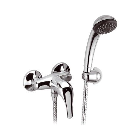 Miscelatore doccia con doccetta e leva frontale. serie 100 (1/3)