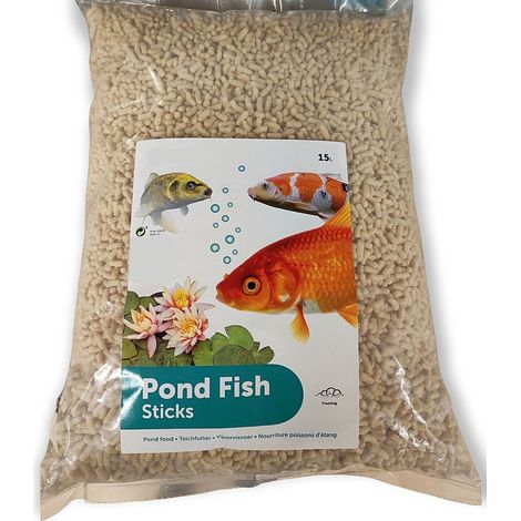 Nourriture poisson d'étang, STICKS -1,2 kg. 15 litres - animallparadise (1/2)